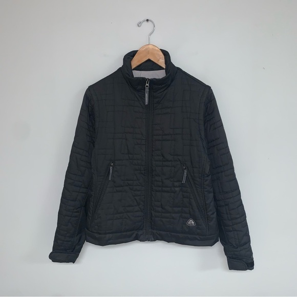 Nike ACG Jacket Women Size Medium Black Vest Convertible Quilted Outer Layer 3 - Picture 2 of 13